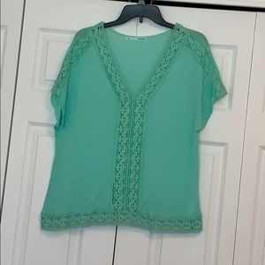 Maurices Sea-foam green top